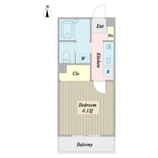 メゾン・リーブル【2階】の間取り