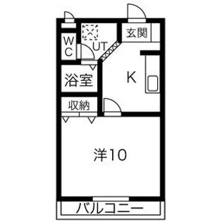 ヴィラリベルテ【1階】の間取り
