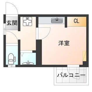 おおつきマンション【2階】の間取り