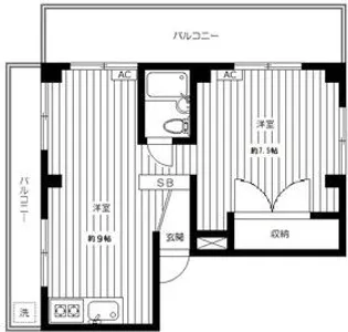 藤コーポ【3階】の間取り