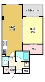 グレンフォレスト【3階】の間取り