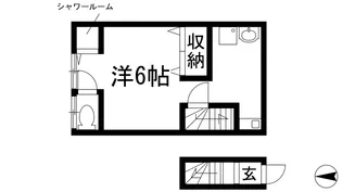滝山アパート【2階】の間取り