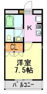 ラ・カーサおゆみII【2階】の間取り