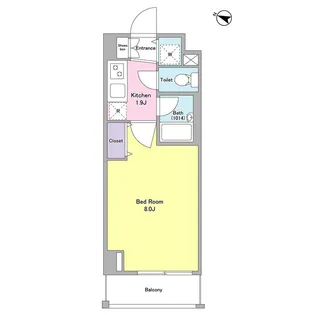 コンフォリア文京白山【2階】の間取り