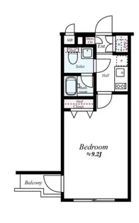 イアース東武練馬II【4階】の間取り