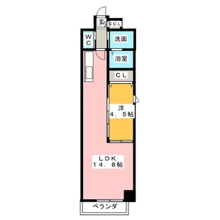 Alba Grande名護屋【2階】の間取り