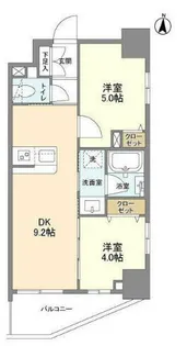 リテラス三ノ輪【7階】の間取り