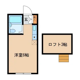 ソリティア我孫子【2階】の間取り