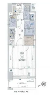 エステムプラザ池袋立教通り【3階】の間取り