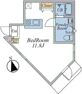 NOKKA鎌ケ谷【2階】の間取り