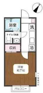 エスレーヴB【1階】の間取り