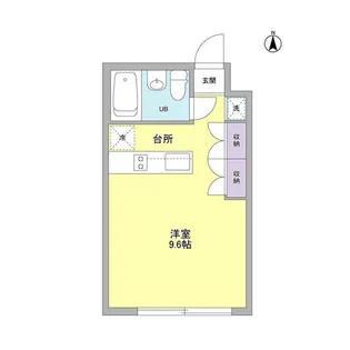 アルシェ ドゥ【1階】の間取り