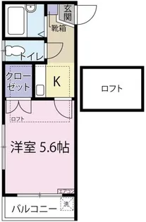 Brilliant CubeIII【2階】の間取り