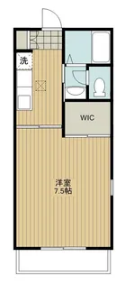 プレイン山野弐番館【2階】の間取り