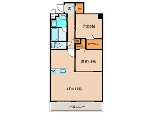 ベルアージュ【3階】の間取り