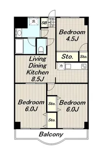 ドリーム・パレス【3階】の間取り