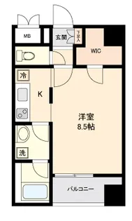 プライムアーバン仙台北目町【2階】の間取り