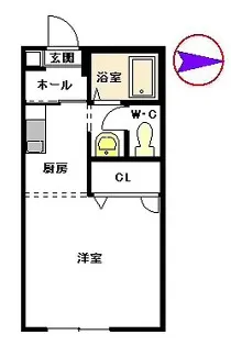 ハイマート21 A棟【2階】の間取り