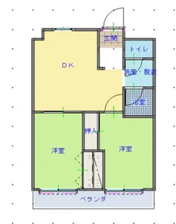 アルファビルディング【3階】の間取り