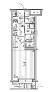 PREMIUM CUBE G 三軒茶屋【3階】の間取り