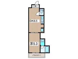 パークフラッツ横濱公園【5階】の間取り