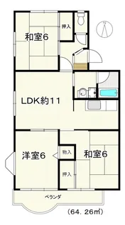 サンフラワー【4階】の間取り