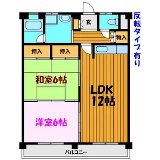 サンハイム2【2階】の間取り