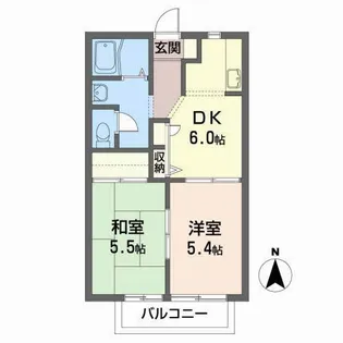 シェーマHONDA【1階】の間取り