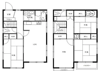 千鳥町テラスハウス【2階】の間取り
