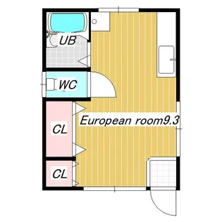 第2グリーンハウス【1階】の間取り