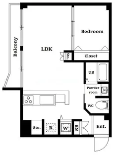 セントラル目黒【2階】の間取り