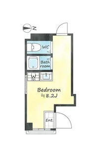 TAWAMAN【3階】の間取り