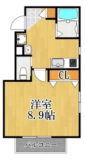 クイールメゾン【2階】の間取り