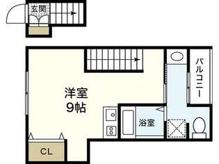 87g soLis翠町【2階】の間取り