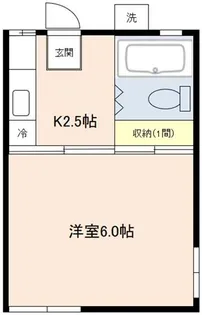 鶴川ハイツ【2階】の間取り