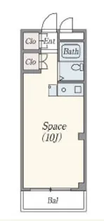 ホワイト石塚【3階】の間取り