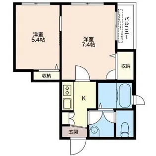 コンフォール 1010【3階】の間取り