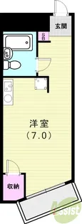 立花マンション【2階】の間取り