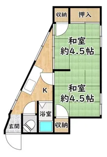田中マンション【2階】の間取り