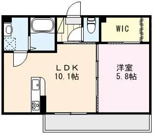 Sun Lavender【3階】の間取り