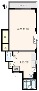 品田ビル【3階】の間取り