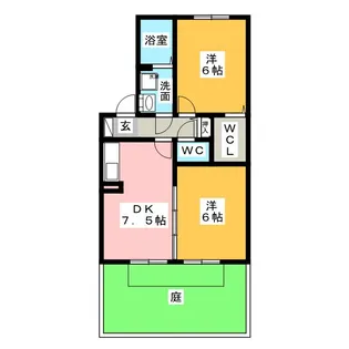 淑風苑【1階】の間取り