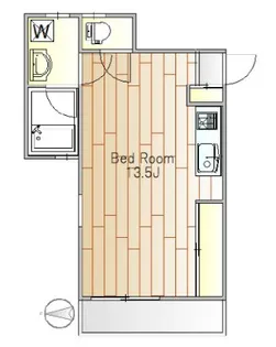 フラットT・M【2階】の間取り