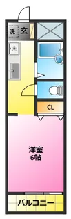ウィンピア21【2階】の間取り