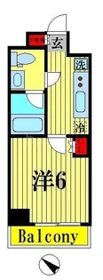 ユリカロゼ梅島【8階】の間取り
