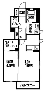 ヴェールメゾン【1階】の間取り