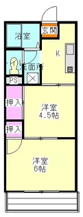 メゾン静一号棟【1階】の間取り