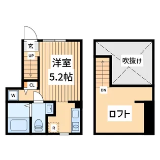 クリア町田【1階】の間取り