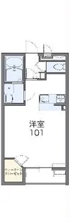 レオネクストグレートフル【2階】の間取り