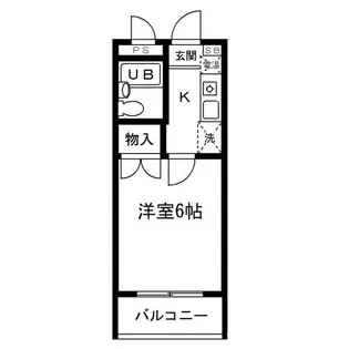 NORTH II(ノースツー)【1階】の間取り